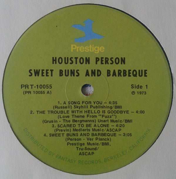 Person, Houston - Sweet Buns & Barbeque (Vinyl, G+) (Vinyl LP)