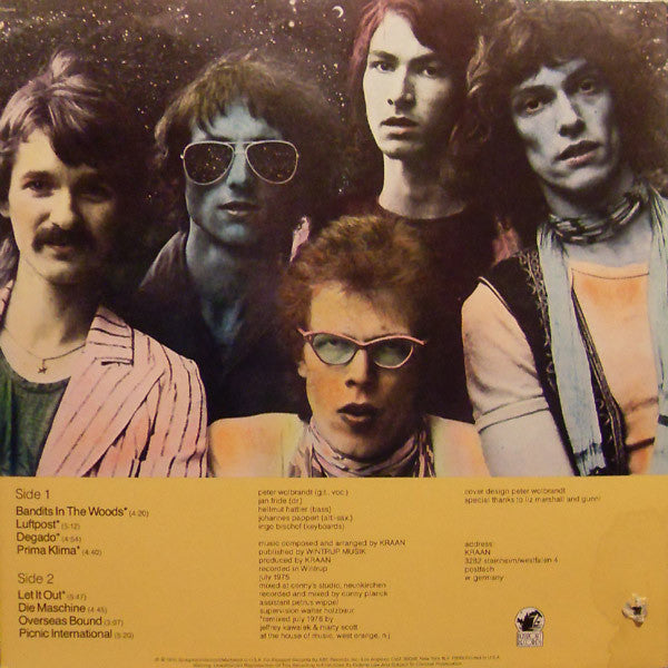 Kraan - Let It Out (VG+) (Vinyl LP)
