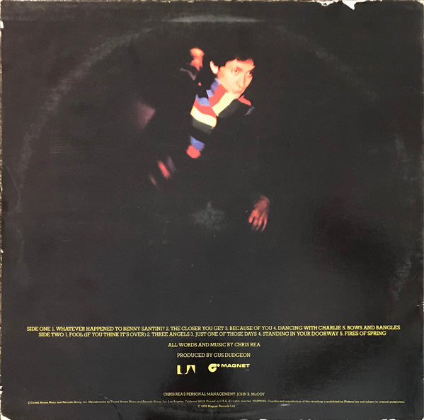 Rea, Chris - Whatever Happened To Benny Santini? (VG+) (Vinyl LP)