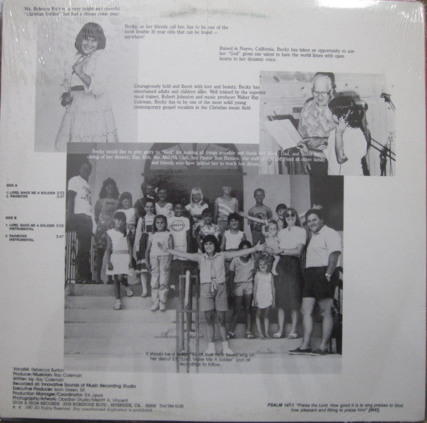 Burton, Rebecca - Lord Make Me A Soldier (M) (Vinyl LP)