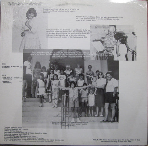 Burton, Rebecca - Lord Make Me A Soldier (M) (Vinyl LP)