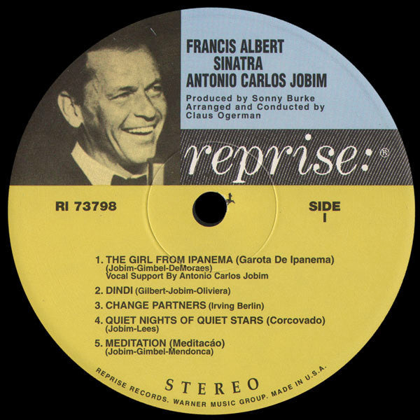 Sinatra, Francis Albert & Antonio Carlos Jobim - Francis Albert Sinatra & Antonio Carlos Jobim (Vinyl, NM or M-) (Vinyl LP)