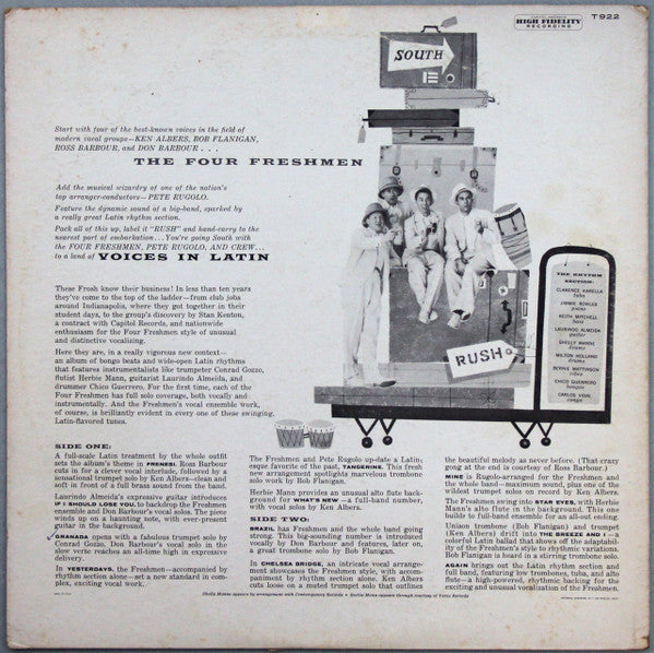 4 Freshmen - Voices In Latin (VG+) (Vinyl LP)