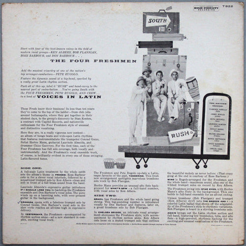 4 Freshmen - Voices In Latin (VG+) (Vinyl LP)
