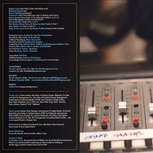 Cray, Robert Band - That's What I Heard (Vinyl, NM or M-) (Vinyl LP)