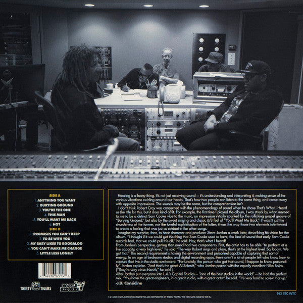 Cray, Robert Band - That's What I Heard (Vinyl, NM or M-) (Vinyl LP)