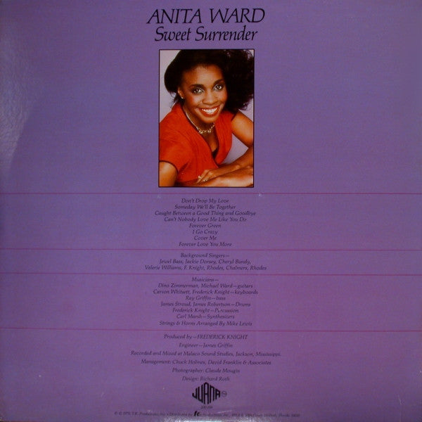 Ward, Anita - Sweet Surrender (VG+) (Vinyl LP)