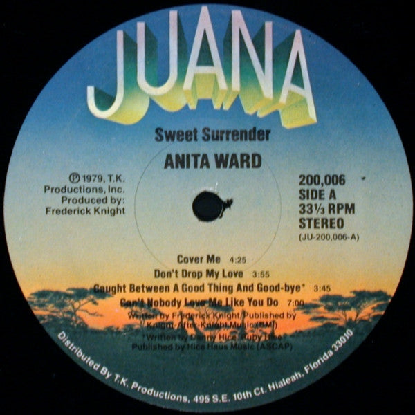 Ward, Anita - Sweet Surrender (VG+) (Vinyl LP)