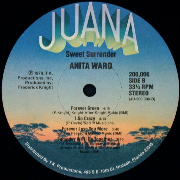 Ward, Anita - Sweet Surrender (VG+) (Vinyl LP)
