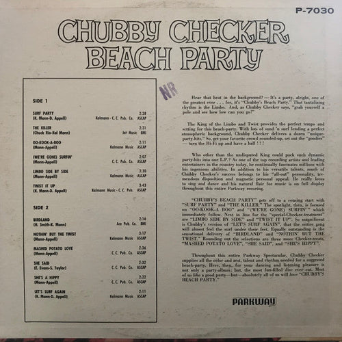 Checker, Chubby - Beach Party (Vinyl, VG) (Vinyl LP)