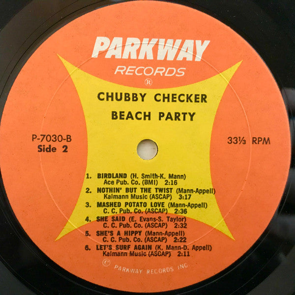 Checker, Chubby - Beach Party (Vinyl, VG) (Vinyl LP)