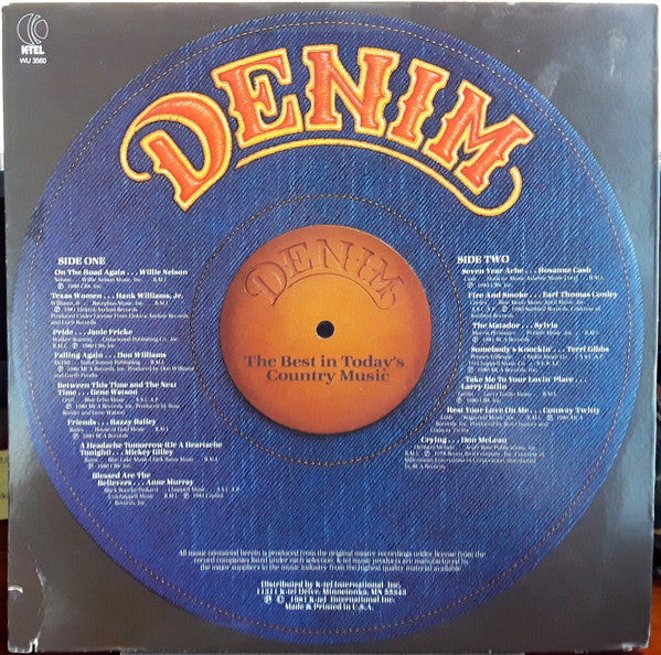 Various - Denim (VG) (Vinyl LP)