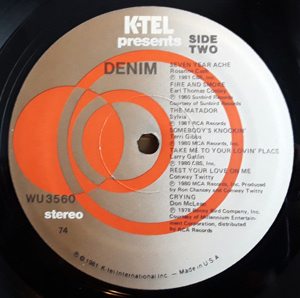 Various - Denim (VG) (Vinyl LP)