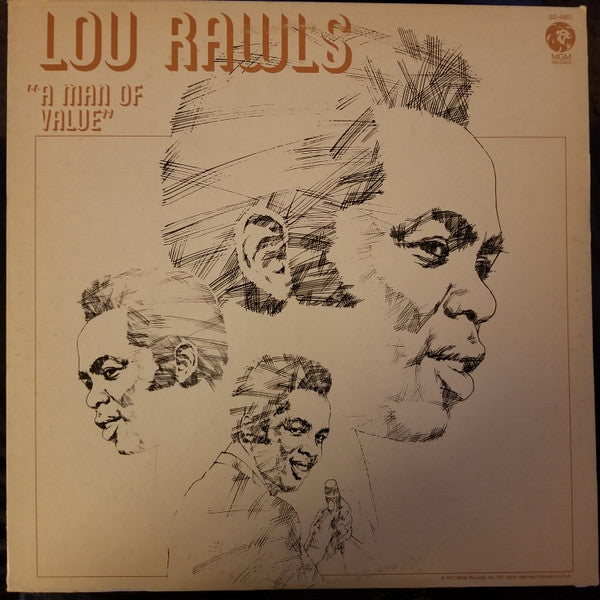 Rawls, Lou - A Man Of Value (Vinyl, VG) (Vinyl LP)