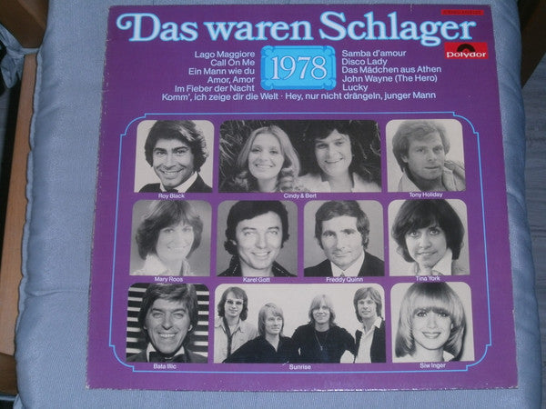 Various - Das Waren Schlager 1978 (VG+) (Vinyl LP)