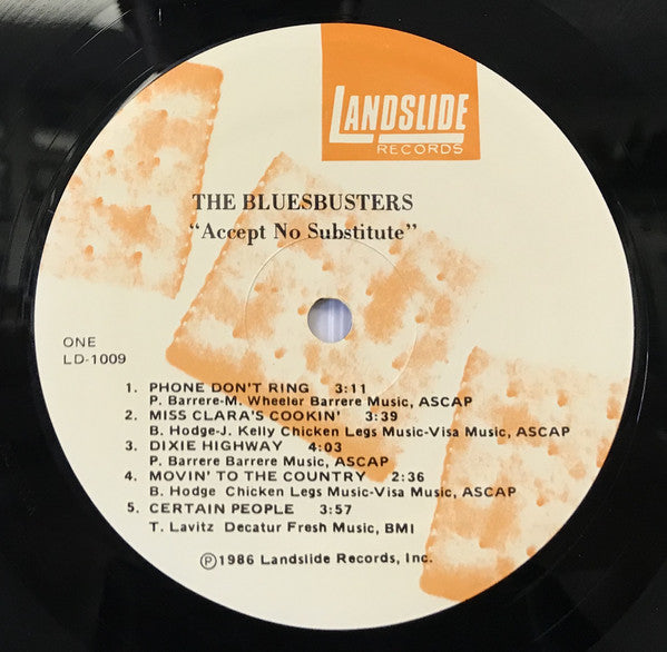 Bluesbusters  - Accept No Substitute (VG+) (Vinyl LP)