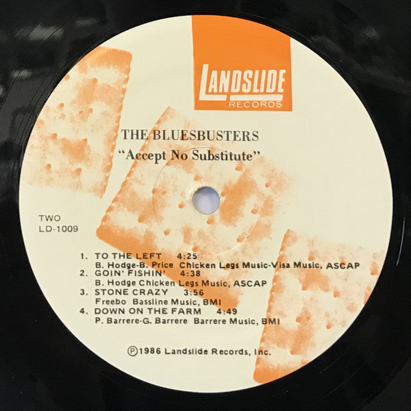 Bluesbusters  - Accept No Substitute (VG+) (Vinyl LP)