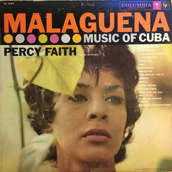 Faith, Percy & His Orchestra - Malaguena (Music Of Cuba) (Vinyl, VG+) (Vinyl LP)