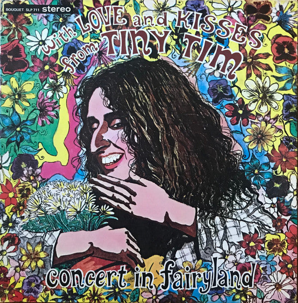 Tiny Tim - With Love And Kisses From Tiny Tim / Concert In Fairyland (VG) (Vinyl LP)
