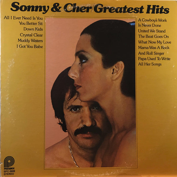 Sonny & Cher - Greatest Hits (Vinyl, VG+) (Vinyl LP)