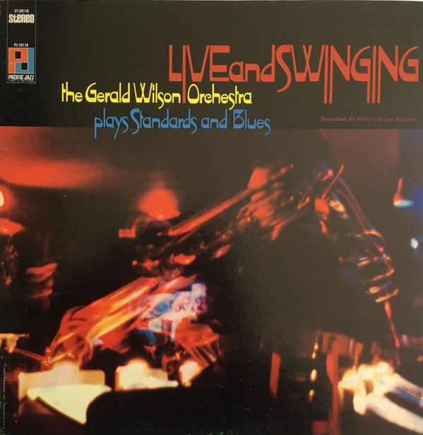 Wilson, Gerald Orchestra - Live And Swinging (VG) (Vinyl LP)