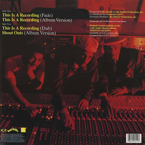 Grand Daddy I.U. - This Is A Recording (VG+) (Vinyl LP)