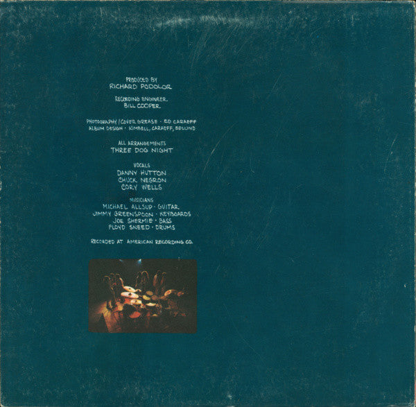 Three Dog Night - Naturally (VG+) (Vinyl LP)