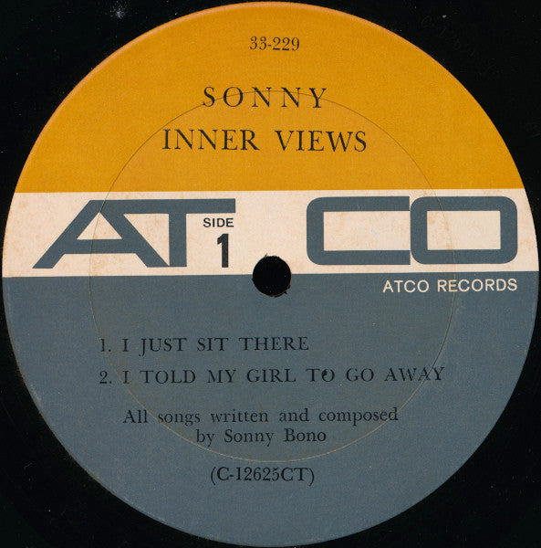 Sonny - Inner Views (VG+) (Vinyl LP)