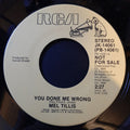 Tillis, Mel - You Done Me Wrong (VG) (Vinyl LP)