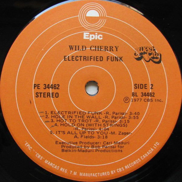 Wild Cherry - Electrified Funk (VG) (Vinyl LP)