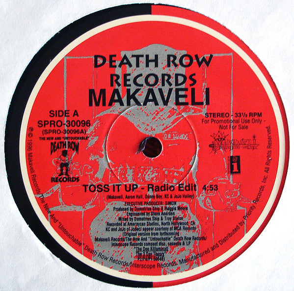 Makaveli - Toss It Up (Vinyl, VG+) (Vinyl LP)