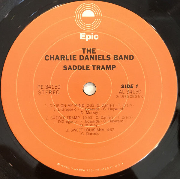 Daniels, Charlie Band - Saddle Tramp (VG) (Vinyl LP)