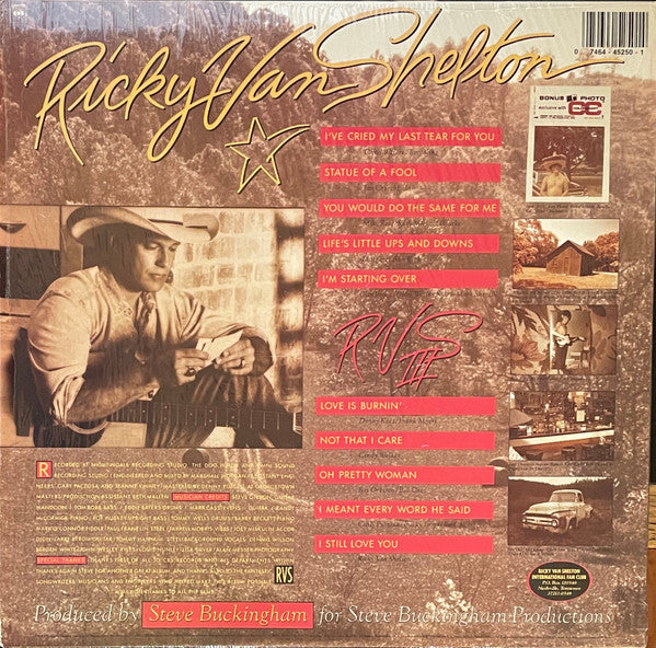 Van Shelton, Ricky - RVS III (VG+) (Vinyl LP)