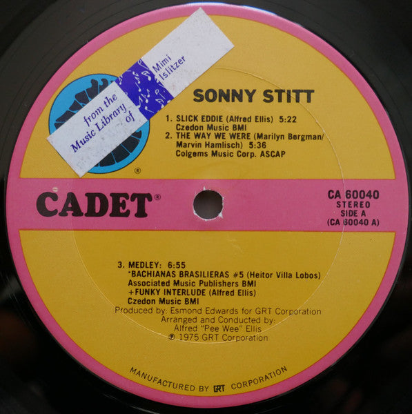Stitt, Sonny - Never Can Say Goodbye (Vinyl, VG) (Vinyl LP)