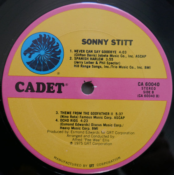 Stitt, Sonny - Never Can Say Goodbye (Vinyl, VG) (Vinyl LP)