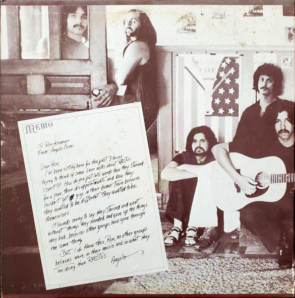 Rastus - Rastus (Vinyl, VG) (Vinyl LP)