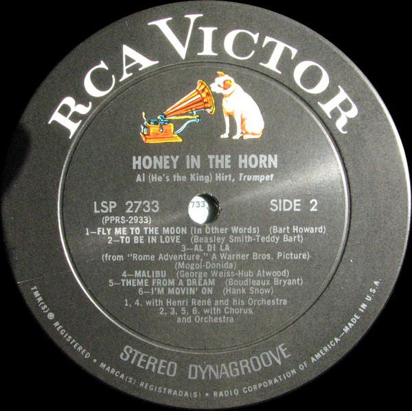 Hirt, Al - Honey In The Horn (VG) (Vinyl LP)