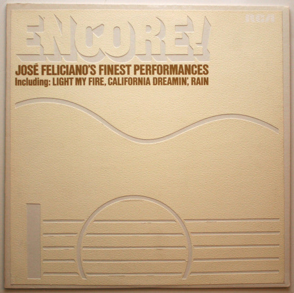 Feliciano, Jose - Encore! José Feliciano's Finest Performances (VG+) (Vinyl LP)