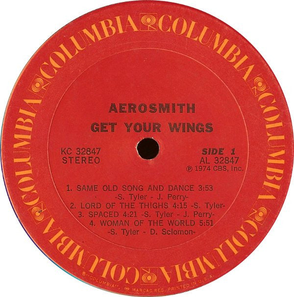 Aerosmith - Get Your Wings (Vinyl, VG) (Vinyl LP)