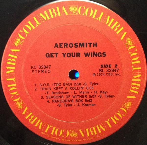 Aerosmith - Get Your Wings (Vinyl, VG) (Vinyl LP)