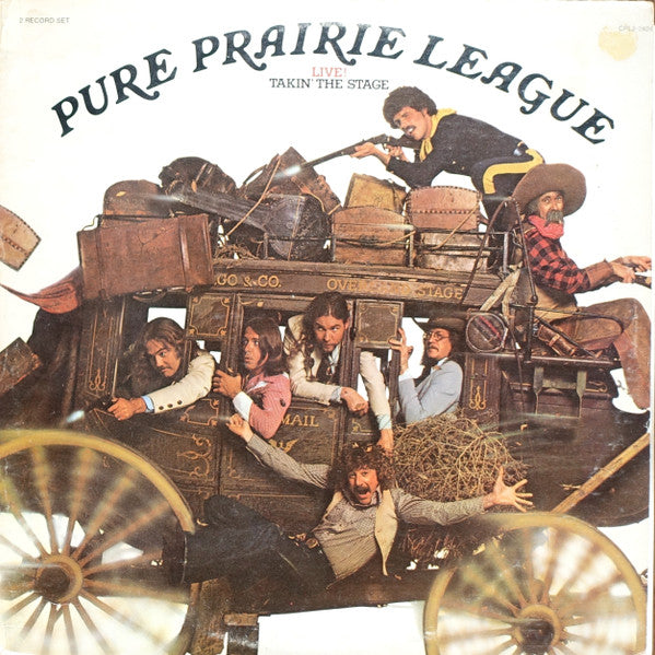 Pure Prairie League - Live!: Takin' The Stage (VG+) (Vinyl LP)