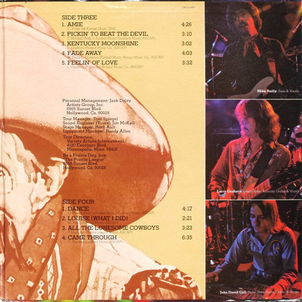 Pure Prairie League - Live!: Takin' The Stage (VG+) (Vinyl LP)