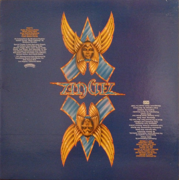 Angel  - On Earth As It Is In Heaven (VG) (Vinyl LP)