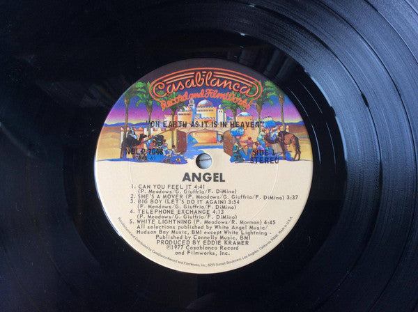 Angel  - On Earth As It Is In Heaven (VG) (Vinyl LP)