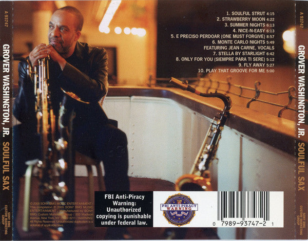 Washington Jr., Grover  - Soulful Sax (CD, VG+) (Vinyl LP)