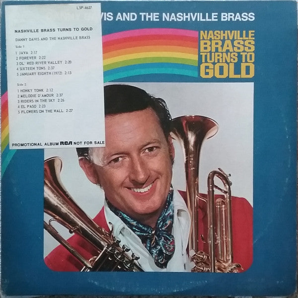 Davis, Danny And The Nashville Brass - Nashville Brass Turns To Gold (VG+) (Vinyl LP)
