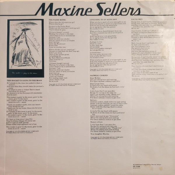 Sellers, Maxine - Life Is Short, But It's Wide (VG+) (Vinyl LP)
