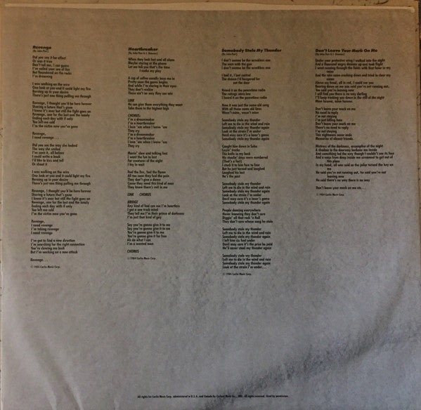 Parr, John - John Parr (VG+) (Vinyl LP)