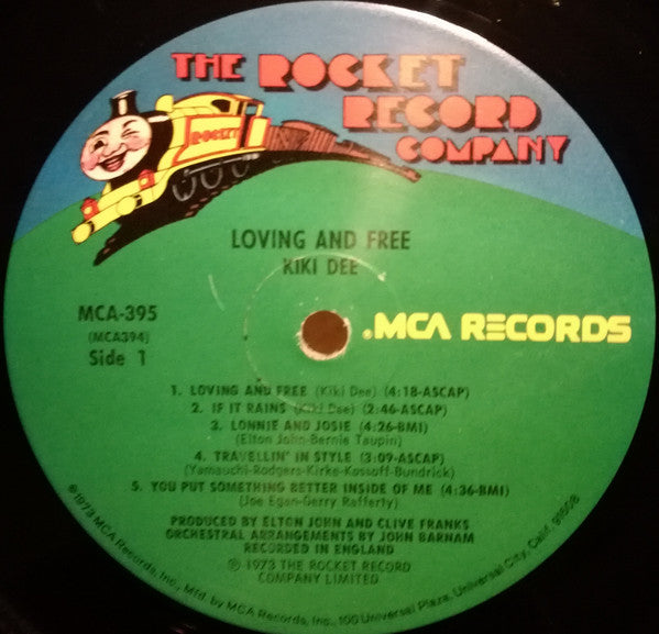 Dee, Kiki - Loving & Free (VG+) (Vinyl LP)
