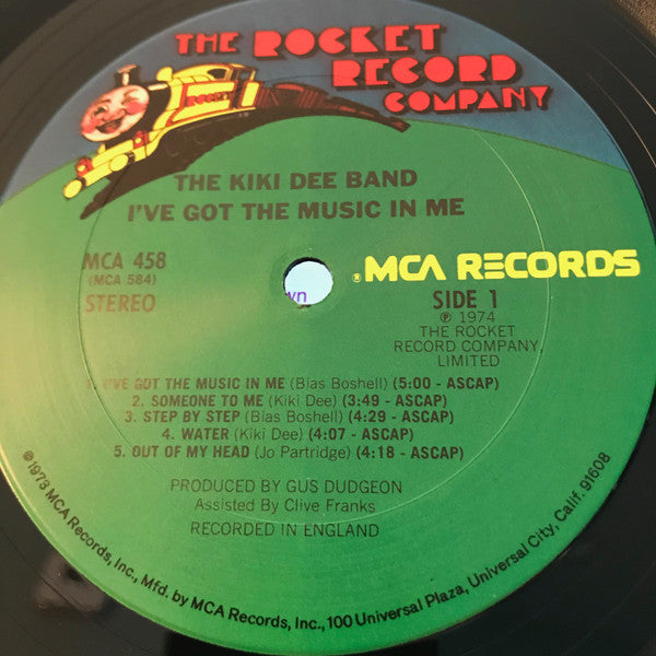 Dee, Kiki Band - I've Got The Music In Me (VG+) (Vinyl LP)